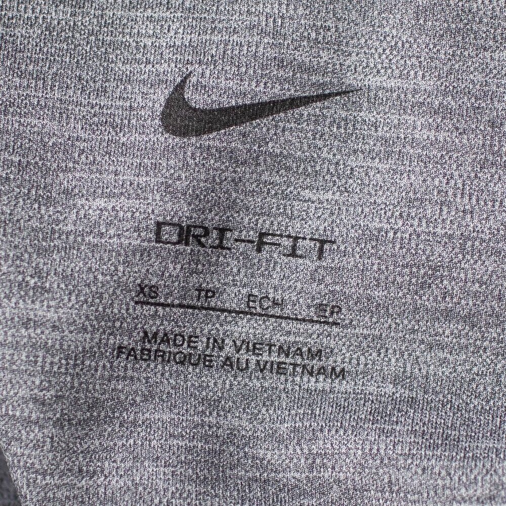 Nike Dri-Fit Women's XS Grey Athletic Workout Running Leggings - Picture 3 of 7